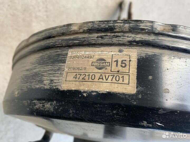 Вакуумный усилитель тормозов Nissan Primera P12