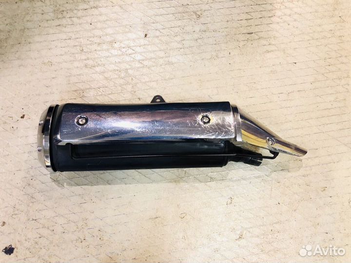 Глушитель на Honda Silverwing