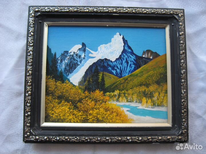 Картина. Жукова, Домбай