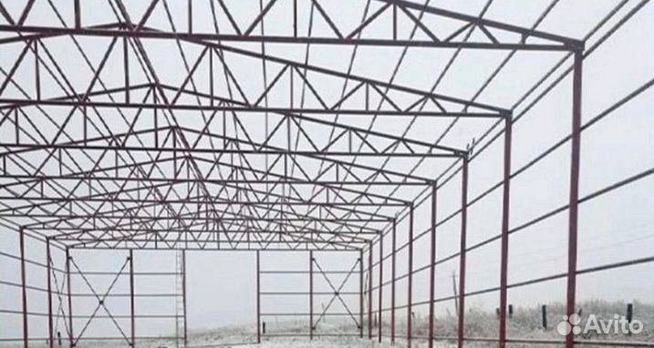 Строительство ангаров, гаражей, навесов