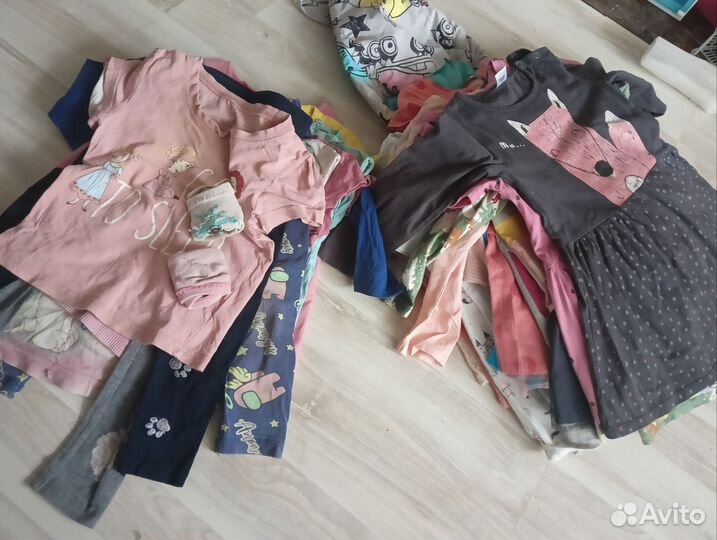 Вещи пакетом на девочку