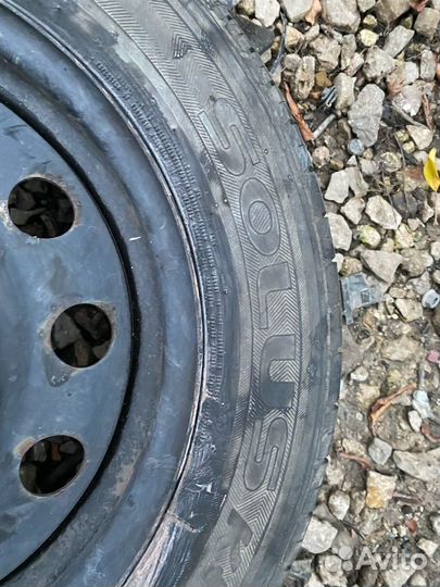 Запасное колесо Kumho Solus kh1 R15 Kia/Hyundai