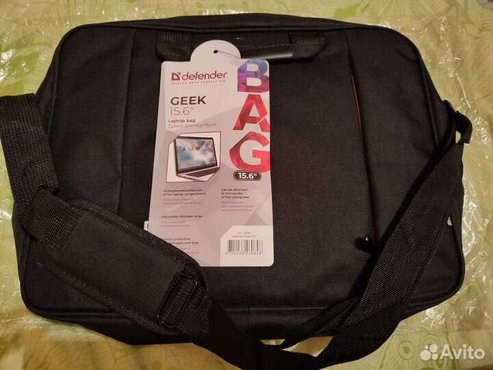 Сумка для ноутбука Defender geek 15.6