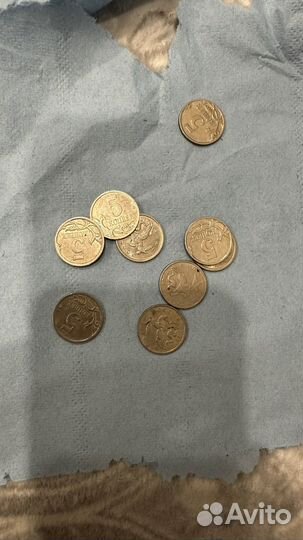 Монеты 5к РФ