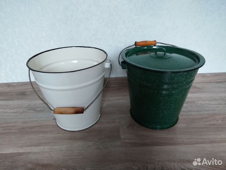 Ведро эмалированное СССР