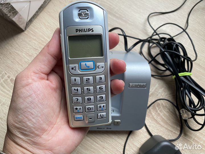 Радио телефон philips dect 515 с автоответчиком