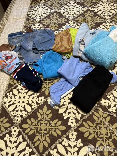 Вещи пакетом на мальчика от 3 до 6 мес