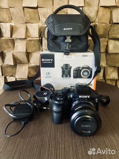 Фотоаппарат Sony Alpha ilce-3000K