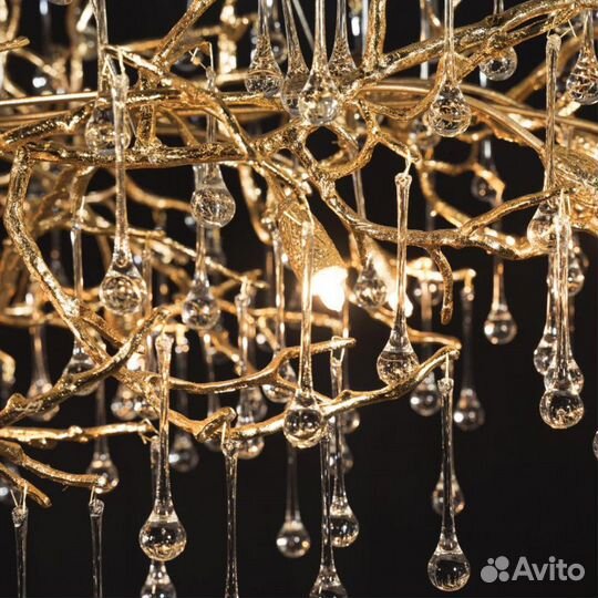 10067/1800 GD Подвесная люстра loft IT Bijout