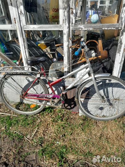 Велосипед взрослый дамский СССР
