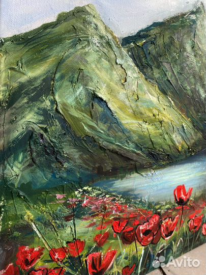 Картина маслом пейзаж