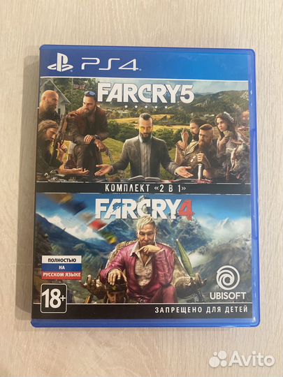 Far cry 5 + Far cry 4 PS4