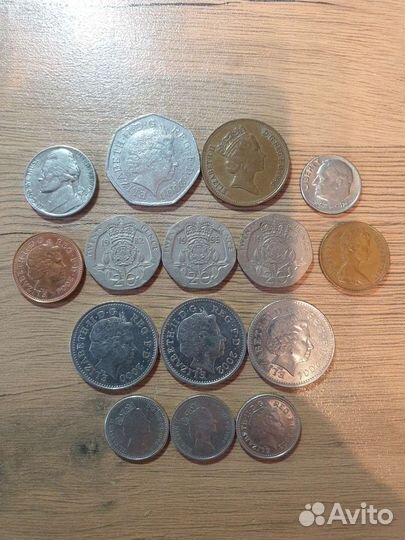 Монеты Великобритания