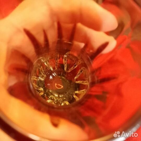 Ваза цветное стекло чехословакия