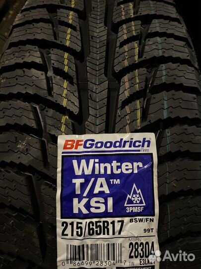 Bfgoodrich Winter T/A KSI 215/65 R17