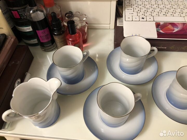 Сервиз, набор для чая, маленькие чашки