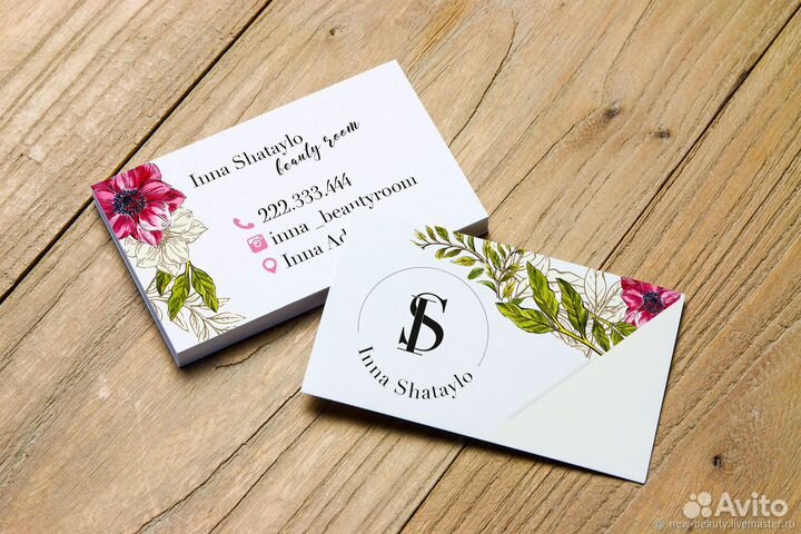 Полиграфия визитки, дизайн визиток, Доставка