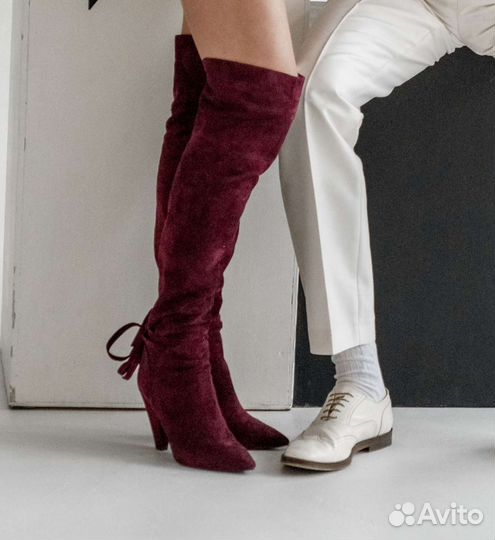 Сапоги ботфорты