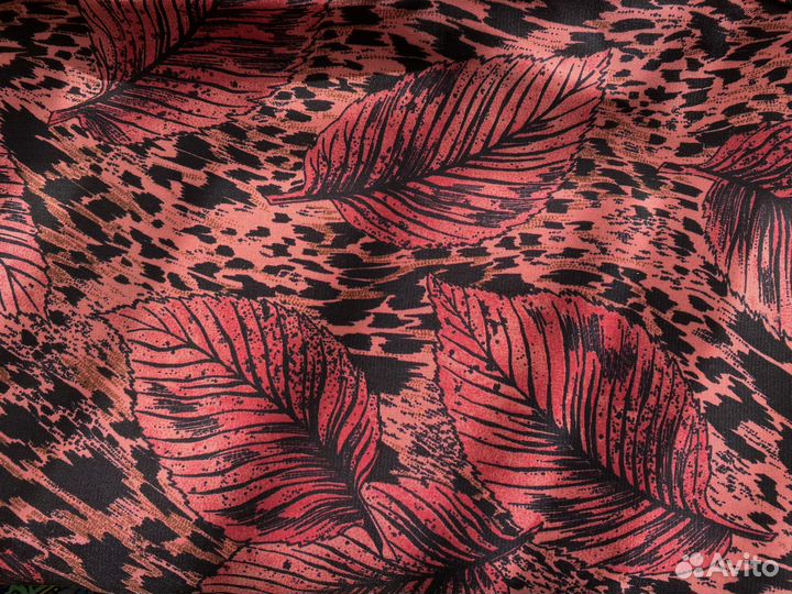 Отрез ткани шелк натуральный СССР