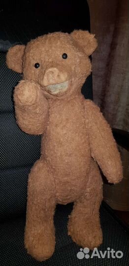 Медведь СССР голова папье маше тело опилки 40-50 г