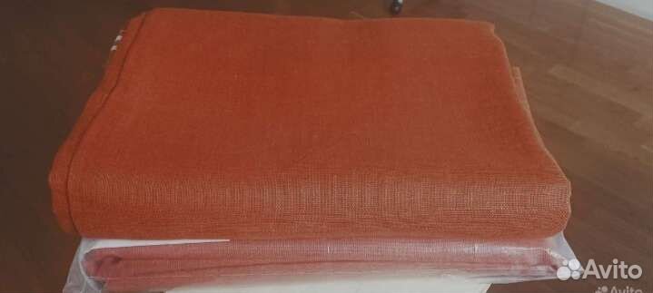 Льняные шторы Икеа Арья в упаковке