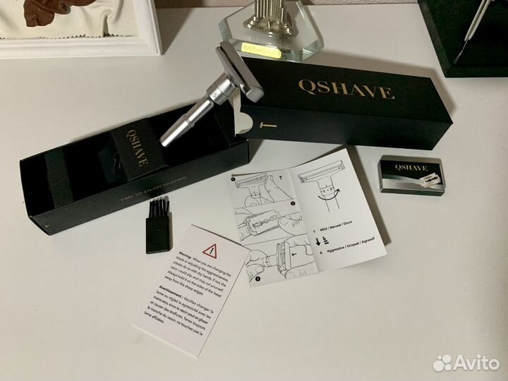 Т-образный бритвенный станок, бритва