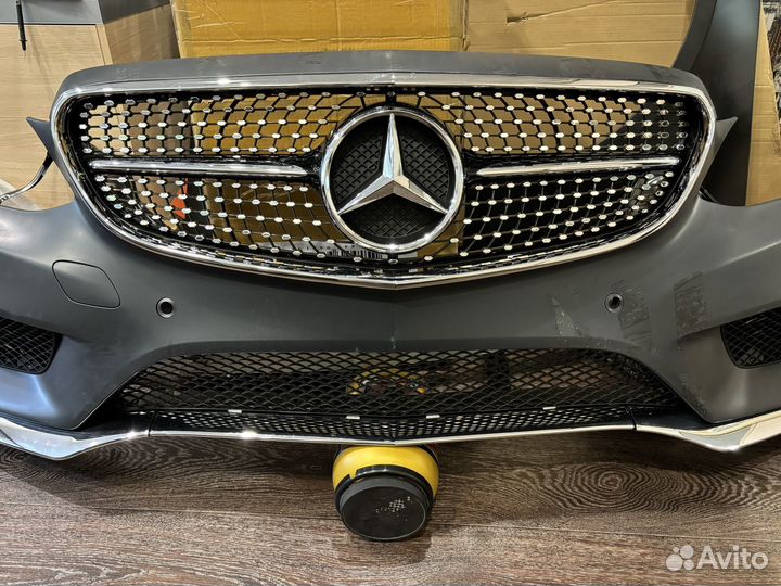 Бампер AMG mercedes w212 рестайлинг