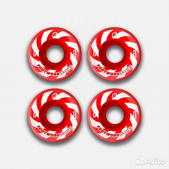 Комплект колес Footwork barber shop (59 мм 78A Фор