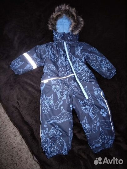 Детский зимний комбинезон 86-92