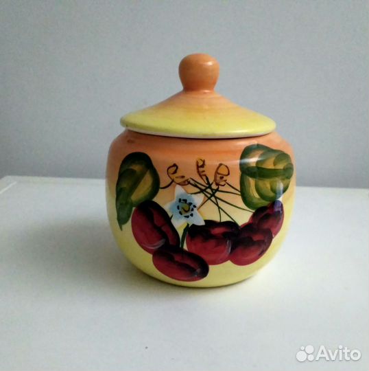 Маслёнка, сахарница