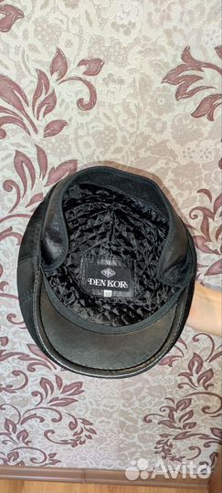 Кепка мужская замша 57-58