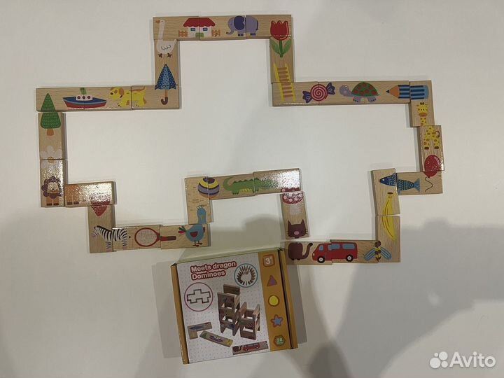 Детские Игры: мозаика, лото, баланс, домино