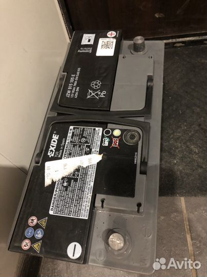 Аккумулятор 95 ач бу exide