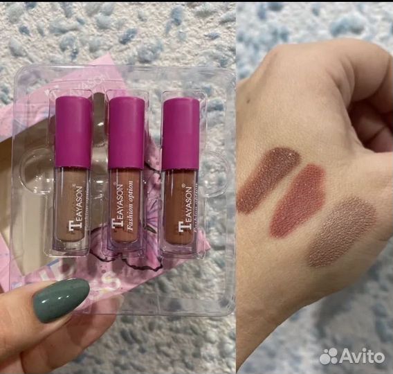 Набор жидких помад для губ