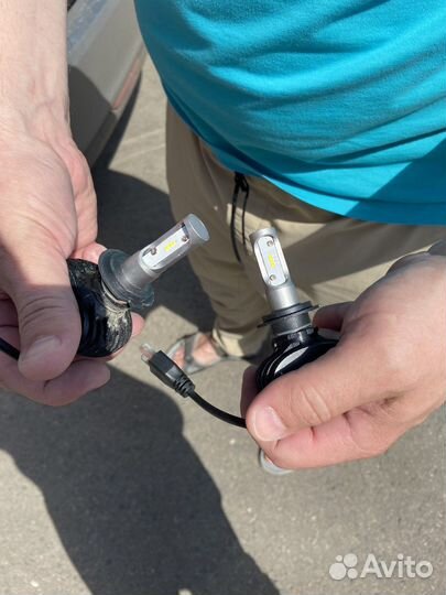 Led лампочки на весту