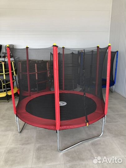 Батуты с сеткой 2.44 метра