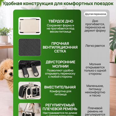 Сумка переноска для животных