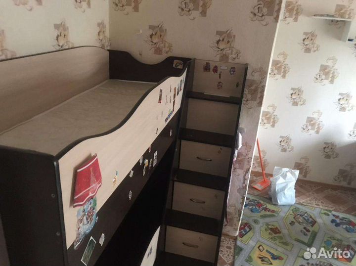 Детская кровать от 3 лет с бортиками