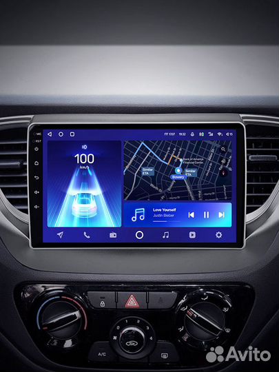 Магнитола Hyundai Solaris 2017- CC2+ 4G DSP