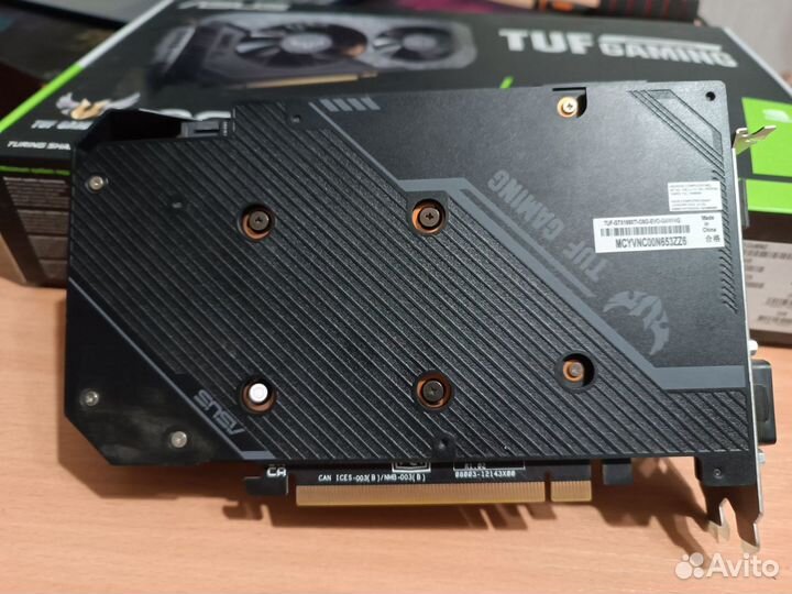 Видеокарта gtx 1660 ti 6gb