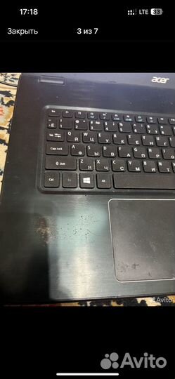 Ноутбук acer aspire