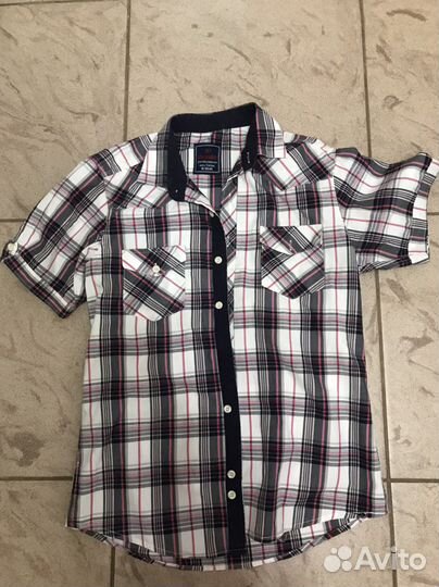 Рубашки для мальчика с коротким рукавом