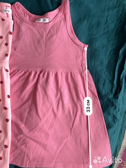 Платье Сарафан майка для девочки 92