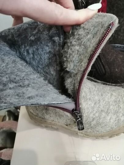 Валенки р-р 24,25 Фома войлок