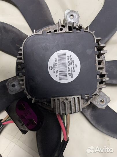 Вентилятор охлаждения passat б6