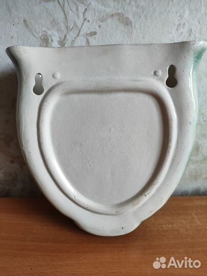 Кашпо настенное керамика СССР