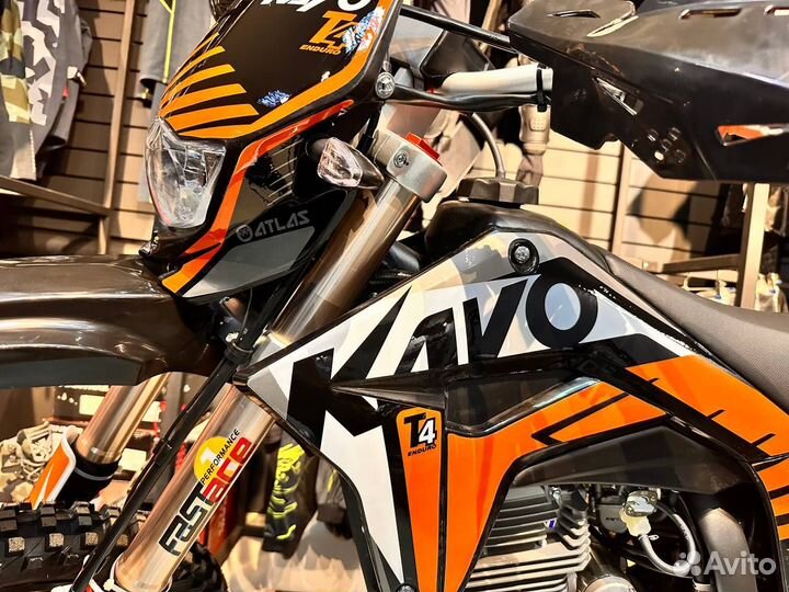 Мотоцикл кроссовый kayo T4 250 enduro PR 21/18