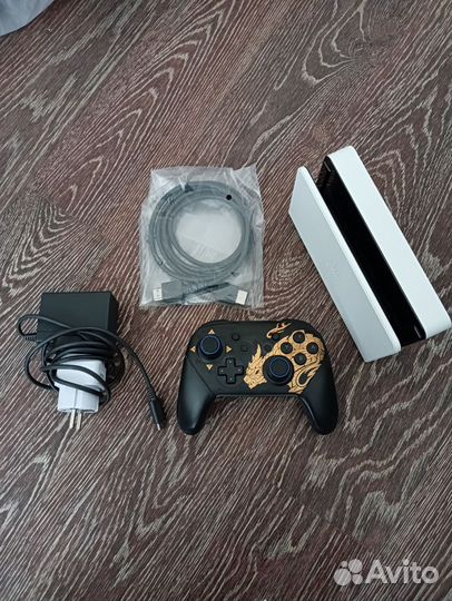 Nintendo switch oled прошитая 64+512 Gb