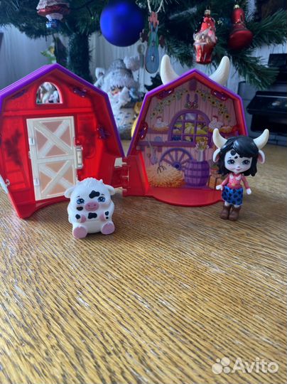 Мини набор энчантималс Ферма Кембри Му