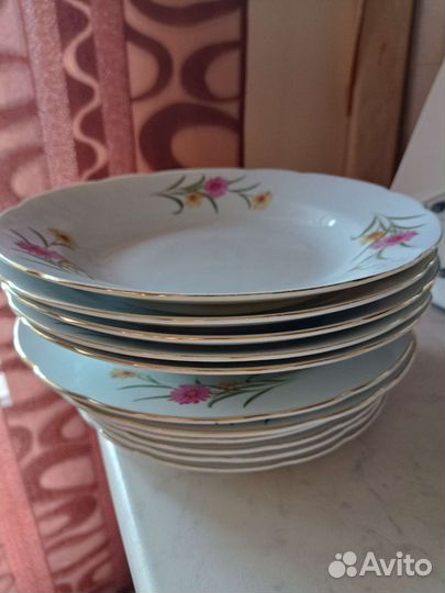 Винтажные тарелки Япония